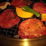 焼肉 たら福・タン塩、和牛カルビ、ロース、チヂミ