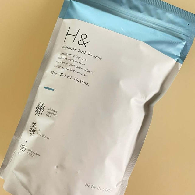 気になっていた「水素入浴剤H&」つかってみた結果