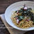 休日のお昼ごはん～タコとほうれん草のクリームパスタ　～
