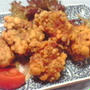 揚げ玉と青海苔のサクサク唐揚げ