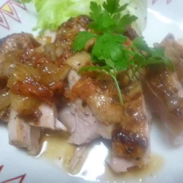 塩麹鶏もも肉ソテー★