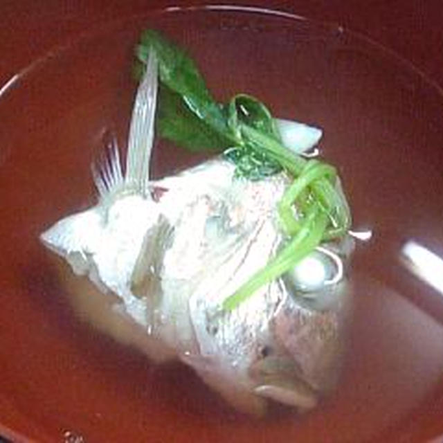 鯛の潮汁レシピ