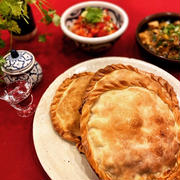 新疆ウイグルの羊肉パイ、ゴシナンのレシピ。