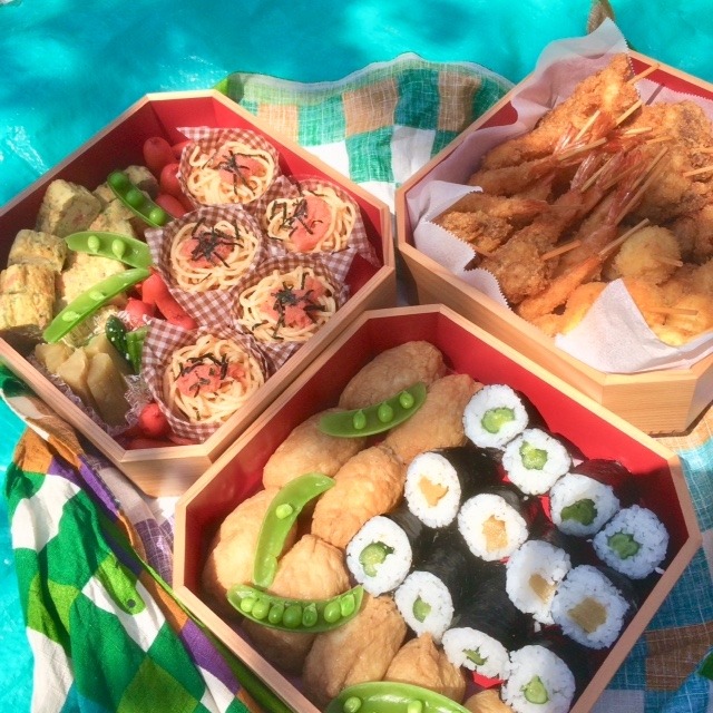 今年のお花見弁当
