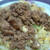 肉餡かけチャーハン