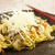 牡蠣とベーコンの塩焼きそばに白髪ねぎをジュ～ッ！
