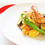 【姫ごはん☆美脚レシピ】夏野菜のオイスターそうめんチャンプルー～『夏のカラダは夏野菜を』