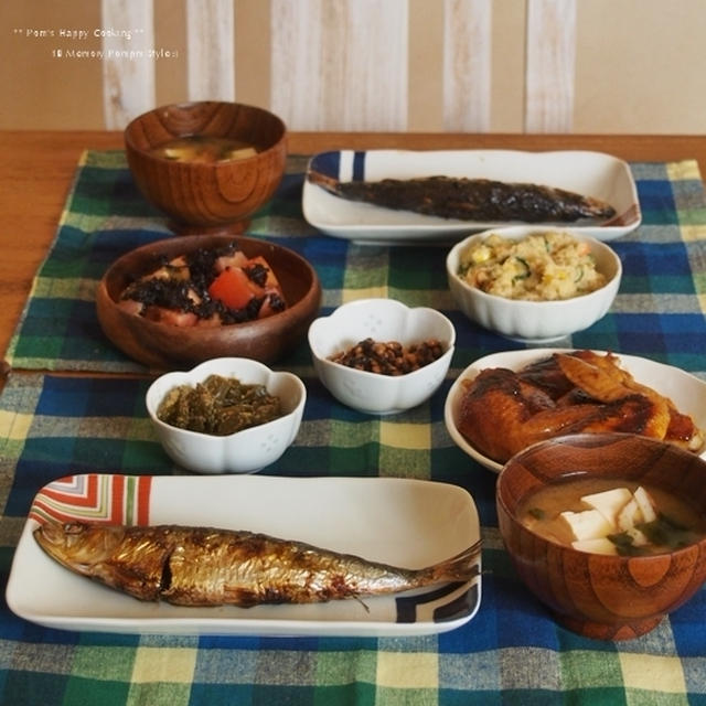 朝食 みたいな 晩ご飯。