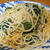 【旨魚料理】シラスとセロリの葉のパスタ