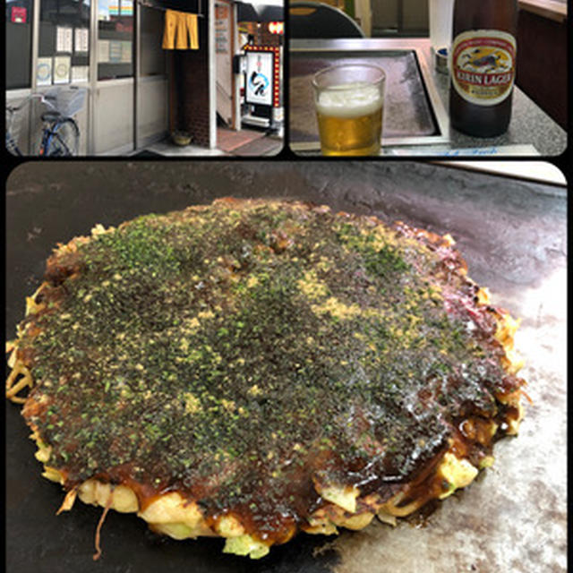 ＪＲ八尾駅ちかくのお好み焼き屋「やまだ」へ