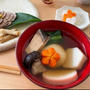 ＊おもてなしの、博多雑煮。 ＊おせちも作り、幸先詣にも出かけました。