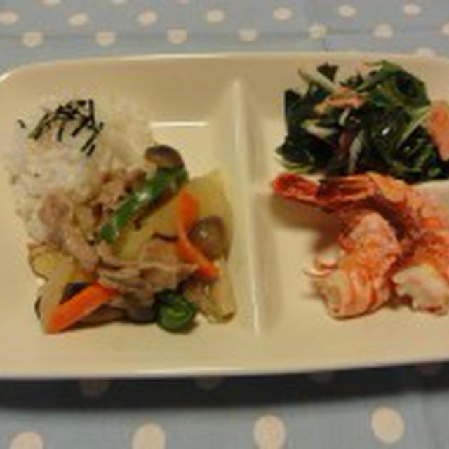 昨日の夕飯 ヘルシーな献立 By Yuimamaさん レシピブログ 料理ブログのレシピ満載