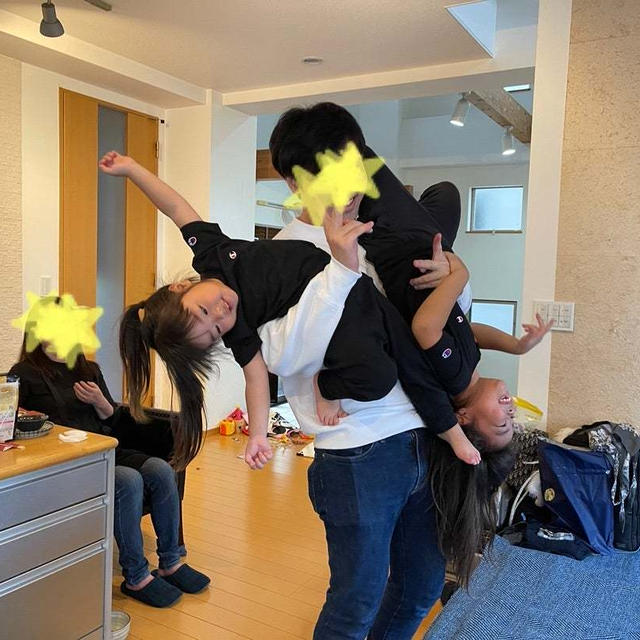 姪っ子たちと
