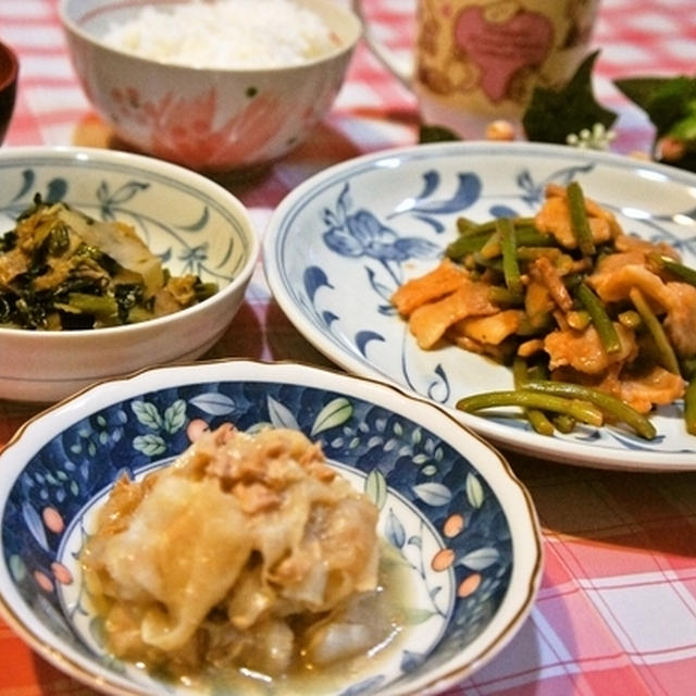 今日の夕飯
