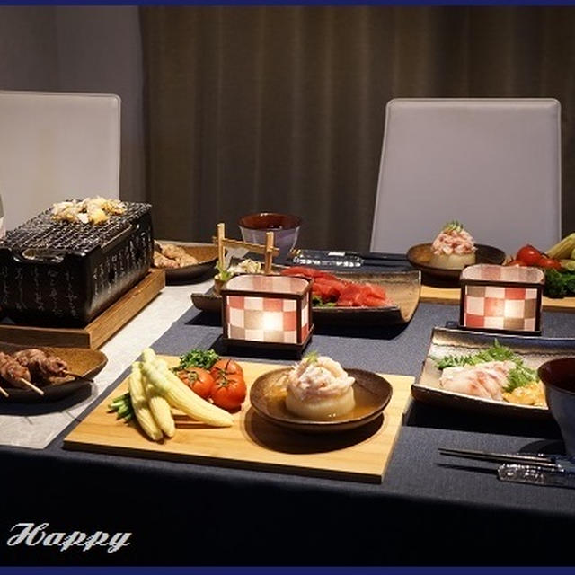 連休中はちょっと豪華におうち海鮮居酒屋開店♪