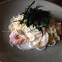 簡単！えびとたらこのクリームパスタ