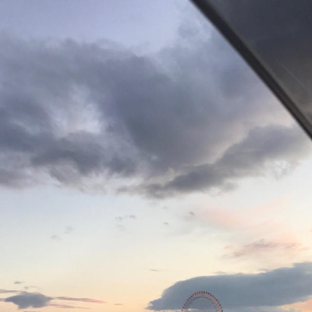 キレイな冬空を見ながら少しドライブ