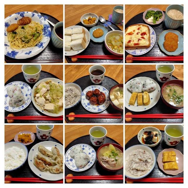 6月8日（日）～6月14日（土）の食事