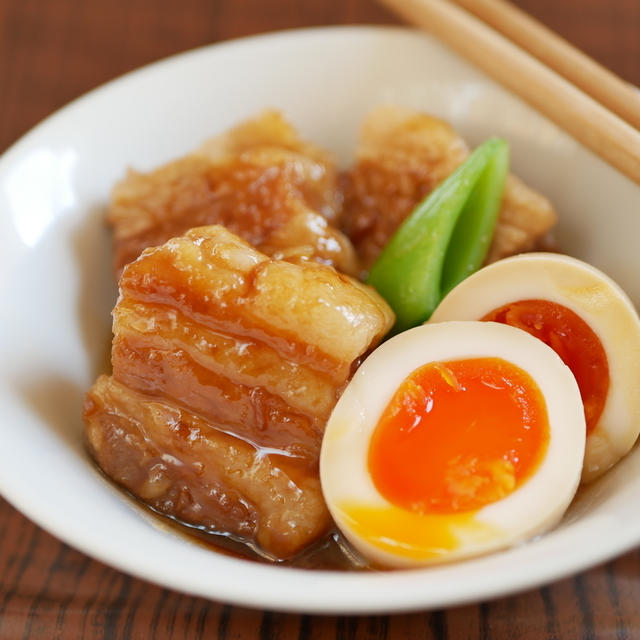 しょうゆが決め手！豚の角煮♪