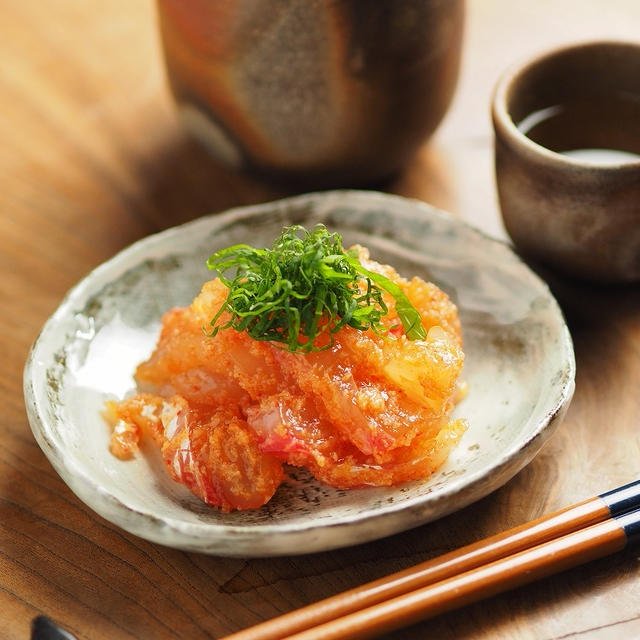 鯛刺身の辛子明太子和え By 筋肉料理人さん レシピブログ 料理ブログのレシピ満載