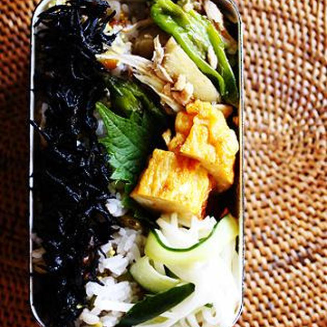 ８月２５日のお弁当。