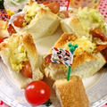 ウインナーキャベツサンド