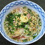 天かすと香味野菜のぶっかけうどん