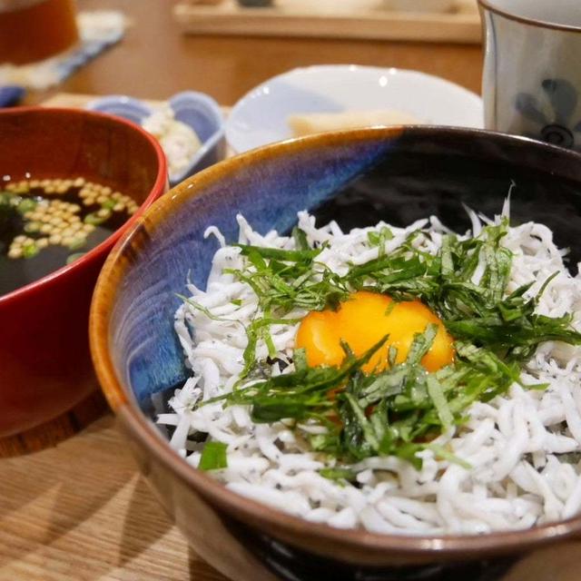 しらす丼#本日のおうちごはん