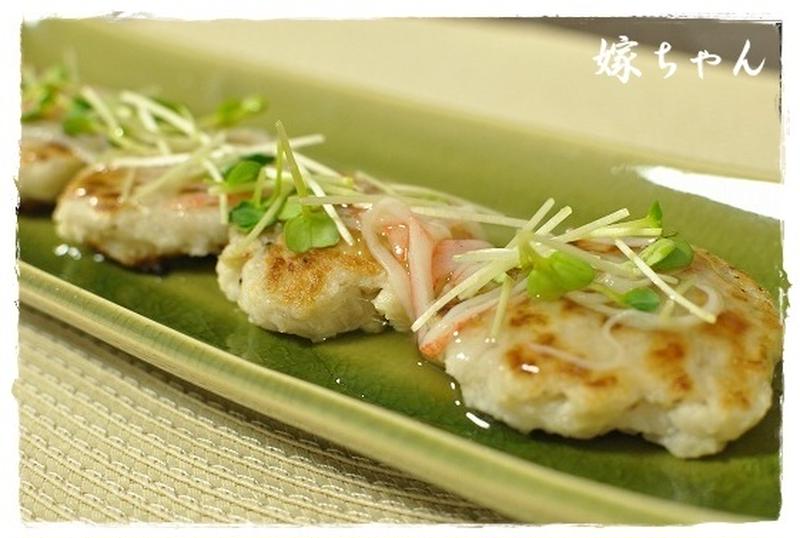 割烹白だしを使って！里芋のお焼きのウマウマあんかけ！