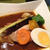 スープカレーとニンジンの粒マスタードサラダ