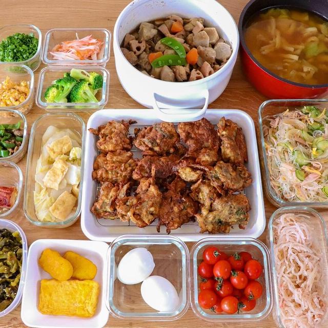 １時間で作り置きとお弁当のおかず作り