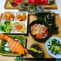 最近の夕食♪鮭の西京漬け定食♪バレンタインチョコ