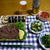 【夕食】上ばら焼肉・キンパ・ほうれん草ナムル・鶴橋キムチ…