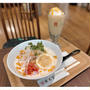 春水堂の新作「塩鶏豆乳スープ涼麺」冷製鶏白湯スープにレモンでさっぱり♪