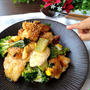 マヨネーズ苦手でも…絶対美味しい♡カリッ柔らかジューシーな鶏むね肉とブロッコリーのオイマヨ炒め