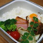 お弁当2日分と、コドモタチとピザ作り