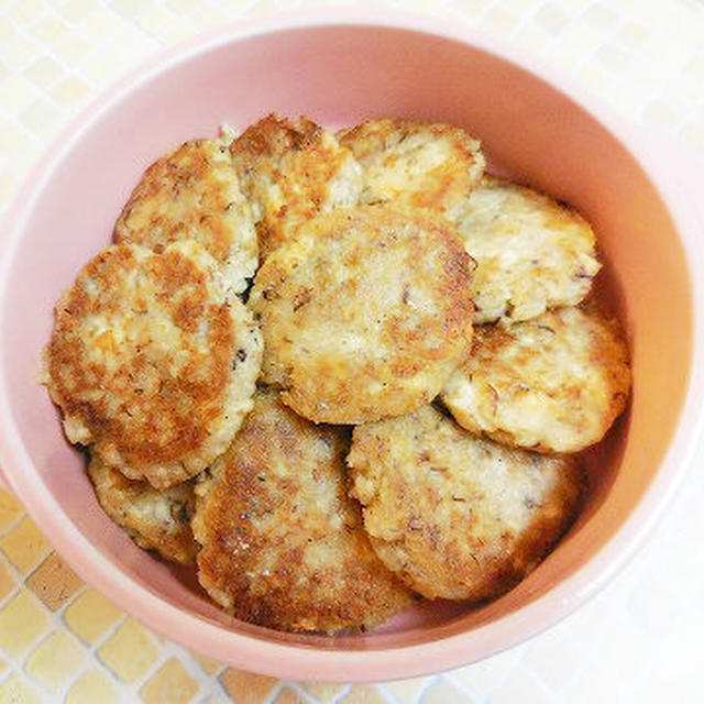 さば缶でおいしいさばハンバーグ♪