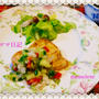 野菜いっぱい「カジキのテックス・メックス風」♪