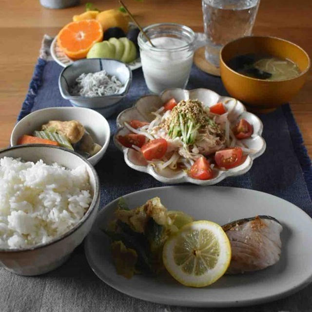 朝ごはん…ありがとうなんです。