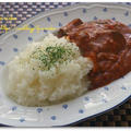 ●トマトたっぷり！茄子とひき肉のカレー●