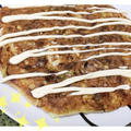納豆とキャベツのお好み焼き