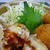 ハムコロッケ・野菜の豆乳煮込み