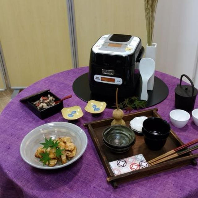 レシピブログの「銘柄量り炊きIHジャー炊飯器☆ふっくら炊き上げご飯×かめ代さんの絶品おかず」イベントに行ってきました。