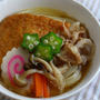 あったか肉キツネうどん