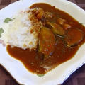 鶏肉と茄子の和風カレー（圧力鍋）