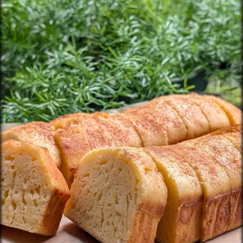 レモンたっぷりレモンケーキが完成しました。段ボールストッカーは超便利グッズ!