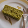 抹茶スフレチーズケーキ