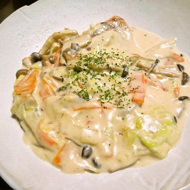 鮭のクリーム煮を作ろう