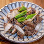 しっかり味の「牛肉と春野菜の塩麹炒め」&ネーミングで買ってしまった「だしがきいてるうどんだっぺ」