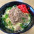 錦糸卵で鶏そぼろ丼